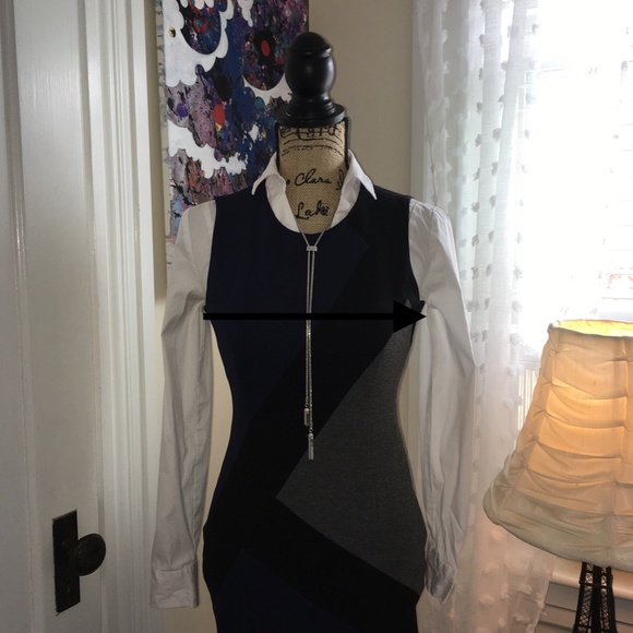 White House Black Market Sz0 Sleeveless Form - Picture 9 of 13